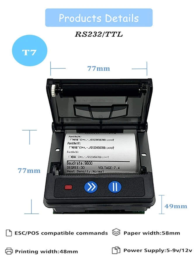 1-panel thermal printer 1-panel thermal printer